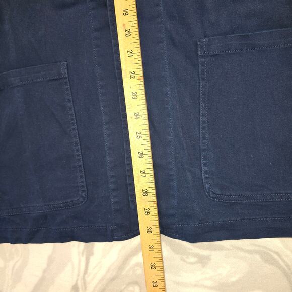 St. John's Bay Navy Blue Men's Jacket - Picture 7 of 11